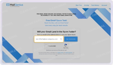 Mailgenius: detailed check with suggestions on improvements