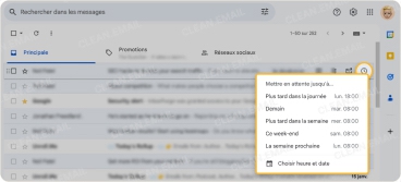 Mettez vos emails en attente pour plus tard dans Gmail